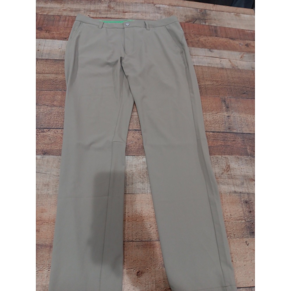 Bonobos Golf Khaki Tan Pants 35x34 Athletic Fit Beige Lightweight 2944 - Picture 9 of 15